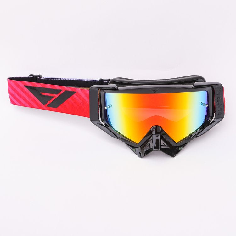 FlowVision™ Rythem™ Motocross Goggle: Plaid