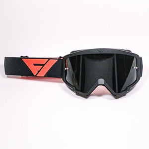 Flow Vision Youth Section™ Motocross Goggle: Black/Orange