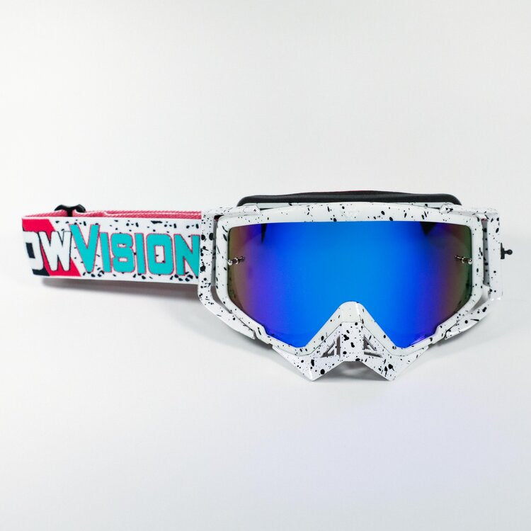 Flow Vision Rythem™ Motocross Goggle: Splatter