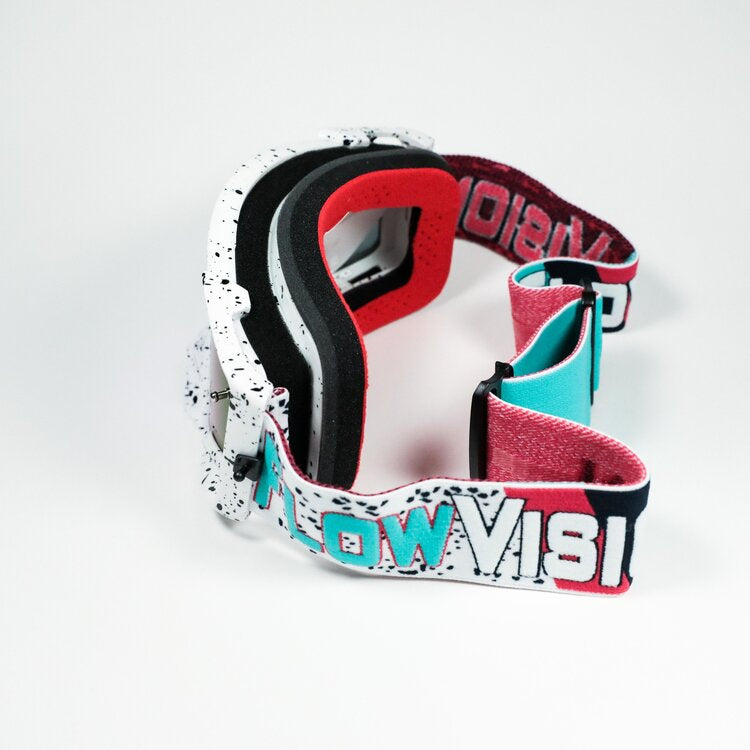 Flow Vision Rythem™ Motocross Goggle: Splatter