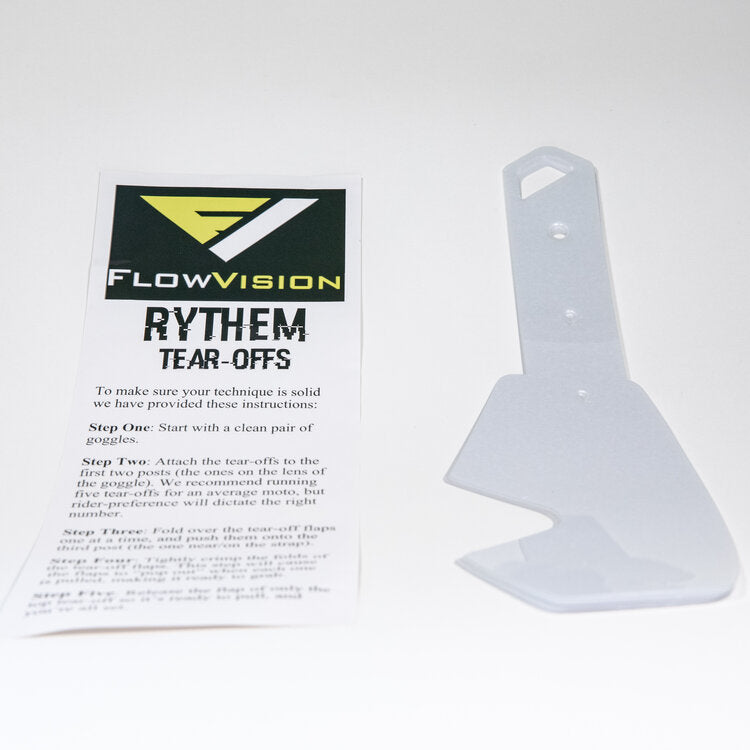 Flow Vision® Rythem/Section™ Motocross Goggle: Tear-Off's