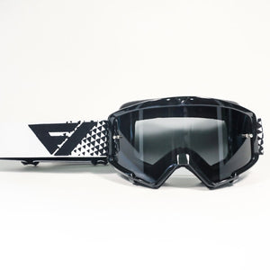Flow Vision Youth Section™ Motocross Goggle: Black/White