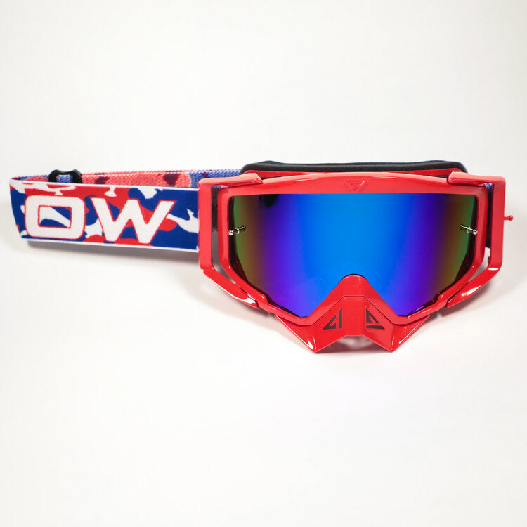 Flow Vision Rythem™ Motocross Goggle: The Patriot