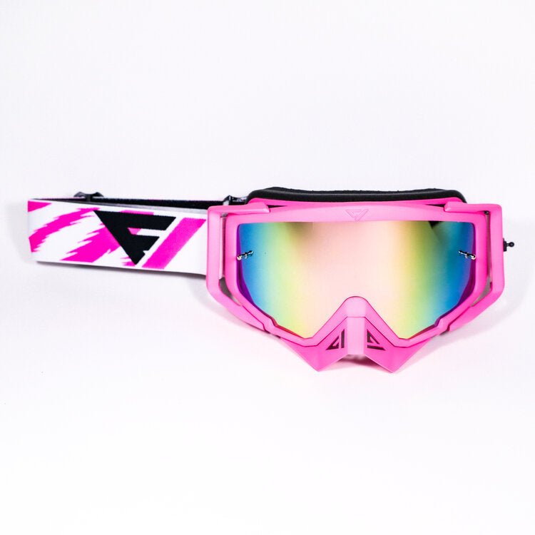 Flow Vision Rythem™ Motocross Goggle: Flamingo