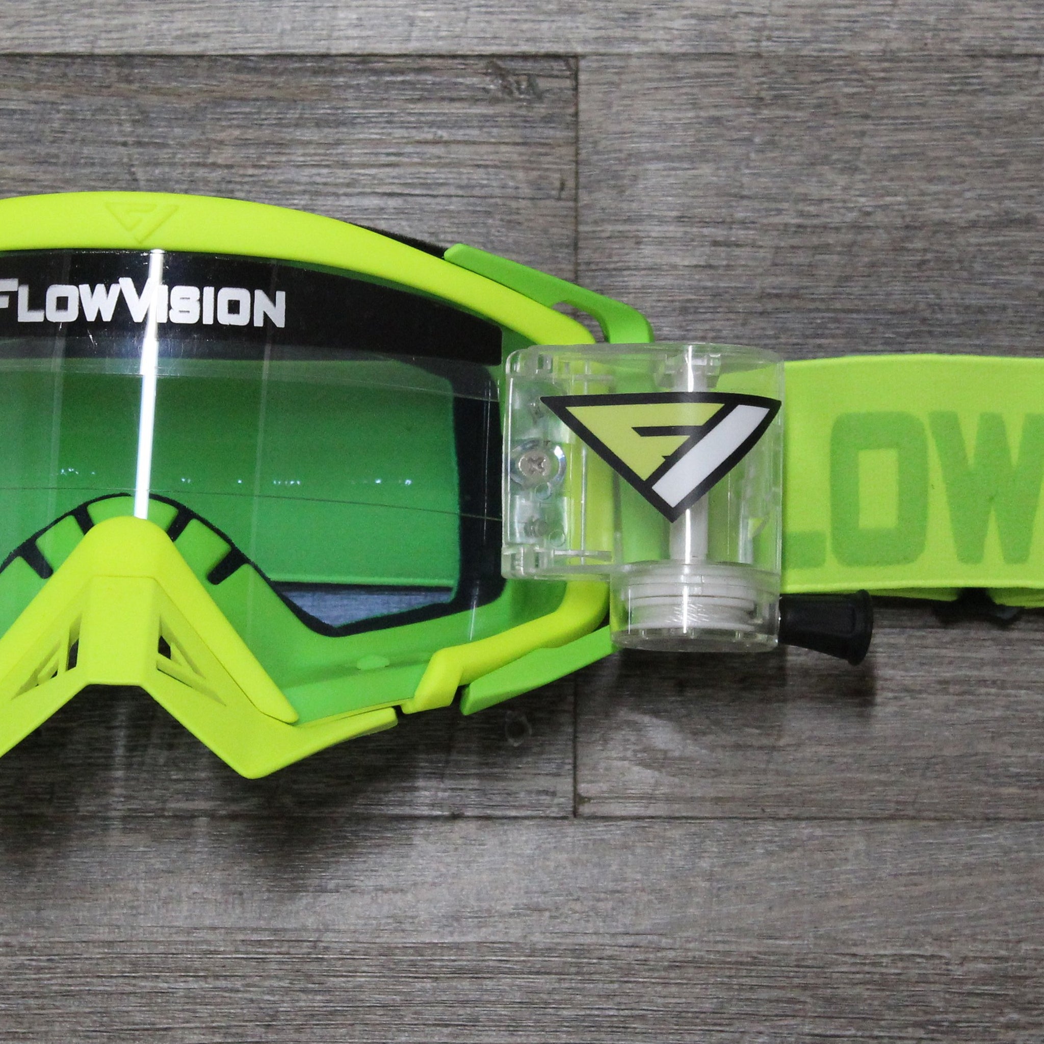FlowVision® Rythem/Section™ Film-Motocross System: Clear Blue