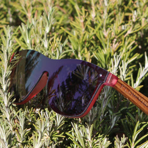 Flow Vision Rythem™ Sunglasses: Purple