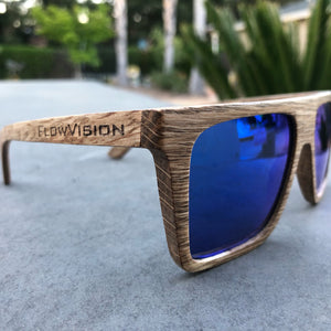 Flow Vision Section™ Sunglasses: Blue