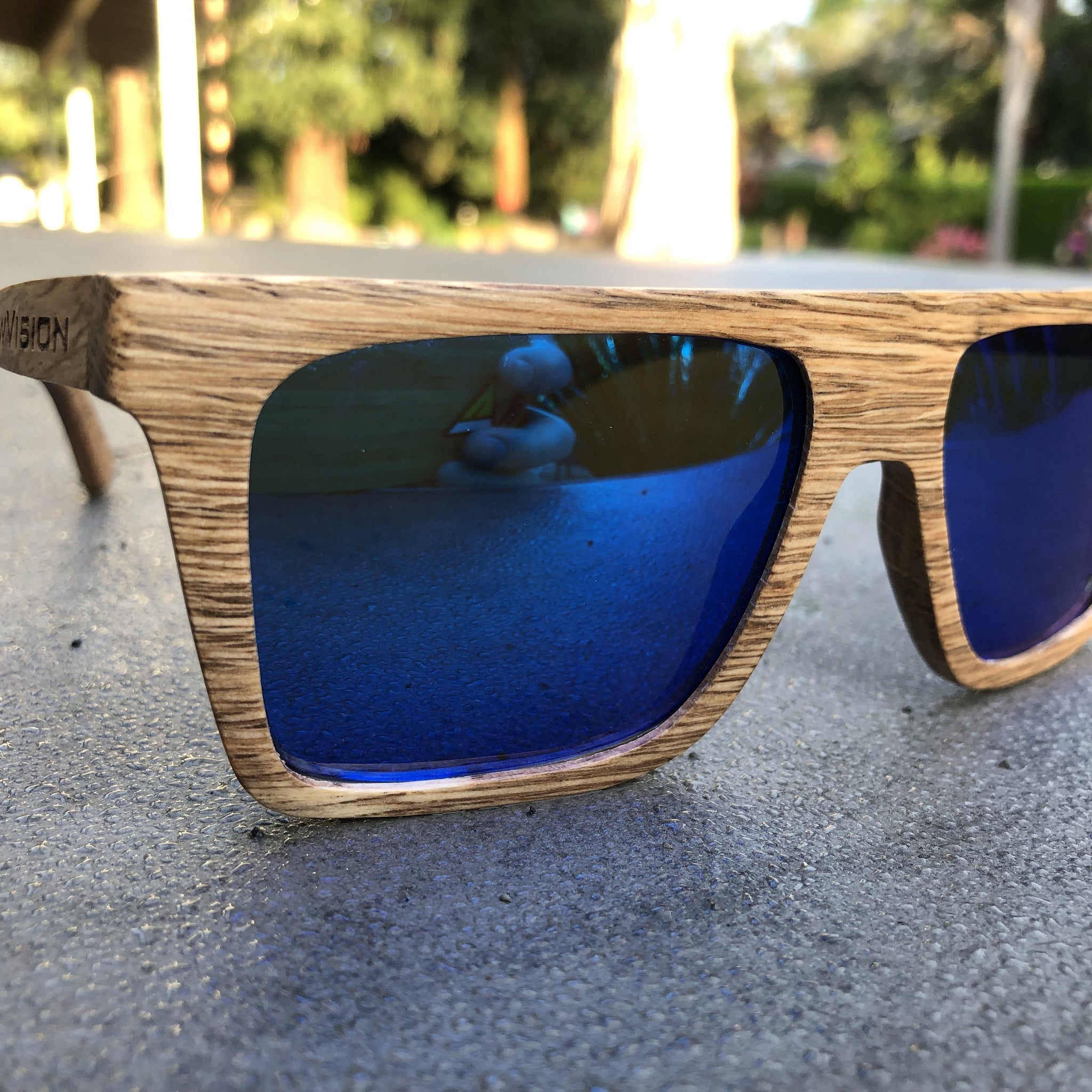 Flow Vision Section™ Sunglasses: Blue
