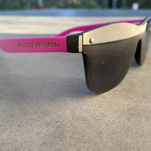 Flow Vision Rythem™ Sunglasses: Luminate (Pink/Black)