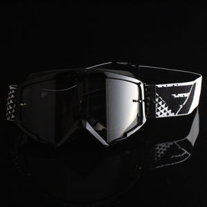 Flow Vision Youth Section™ Motocross Goggle: Black/White