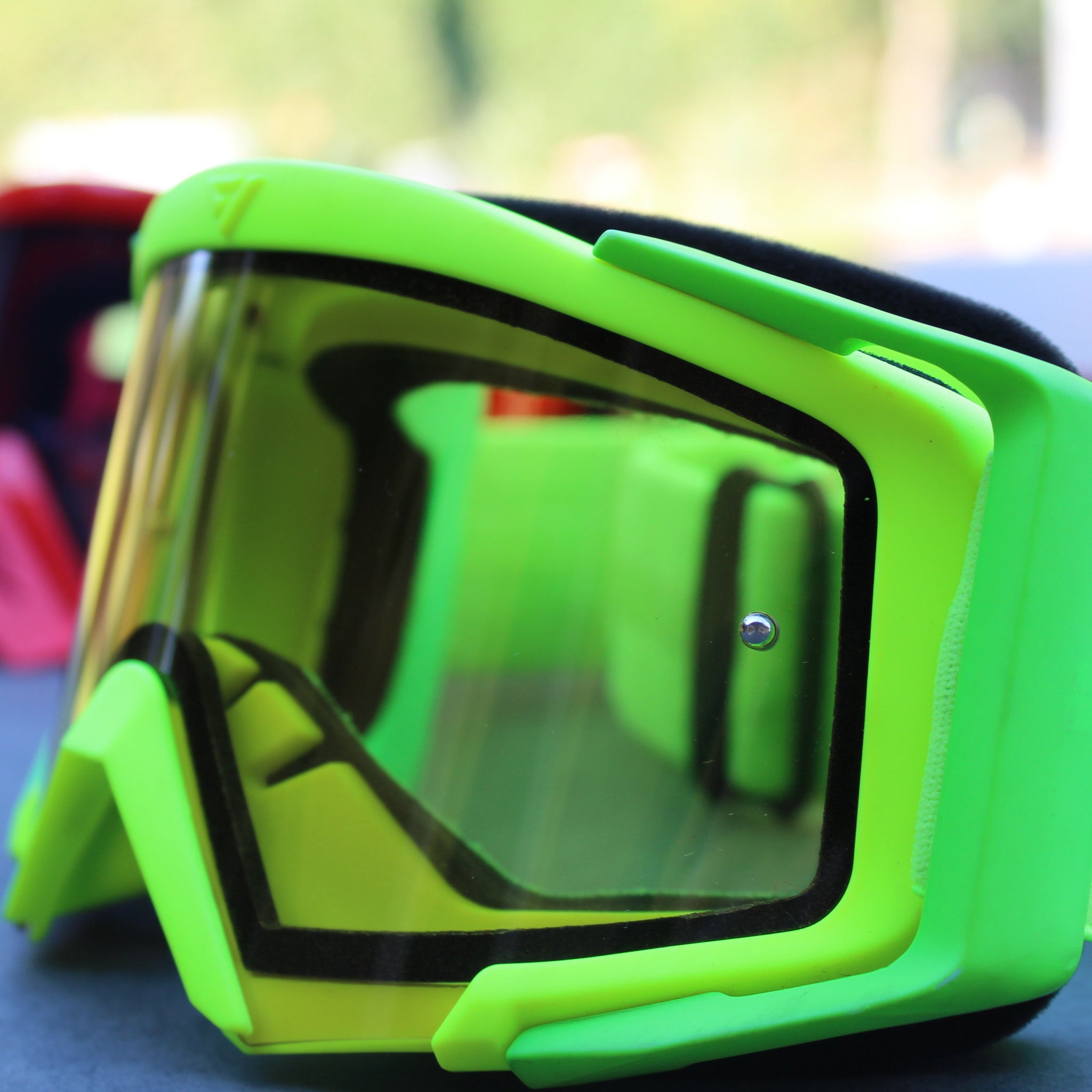 FlowVision® Rythem/Section™ Motocross Lens: Dual-Pane, Anti Fog Pro-Clear Yellow