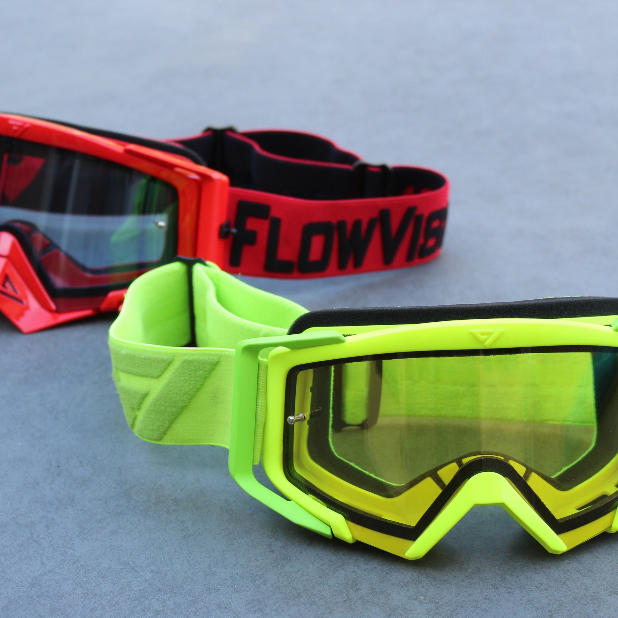 FlowVision® Rythem/Section™ Motocross Lens: Dual-Pane, Anti Fog Pro-Clear Yellow