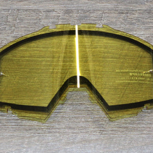 FlowVision® Rythem/Section™ Motocross Lens: Dual-Pane, Anti Fog Pro-Clear Yellow