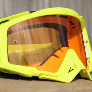 FlowVision® Rythem/Section™ Motocross Lens: Orange Clear