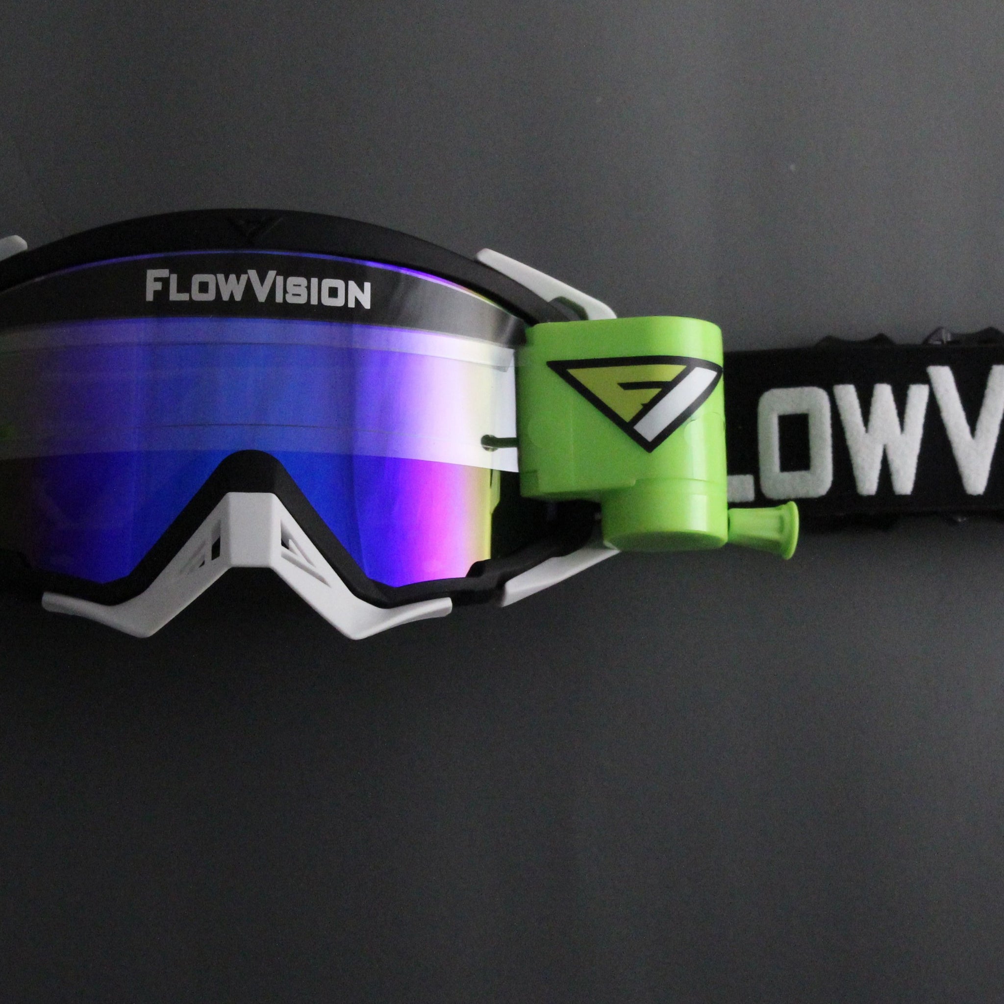 FlowVision® Rythem/Section™ Film-Motocross System: Mirrored Blue