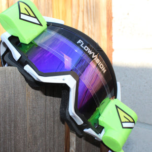 FlowVision® Rythem/Section™ Film-Motocross System: Mirrored Blue