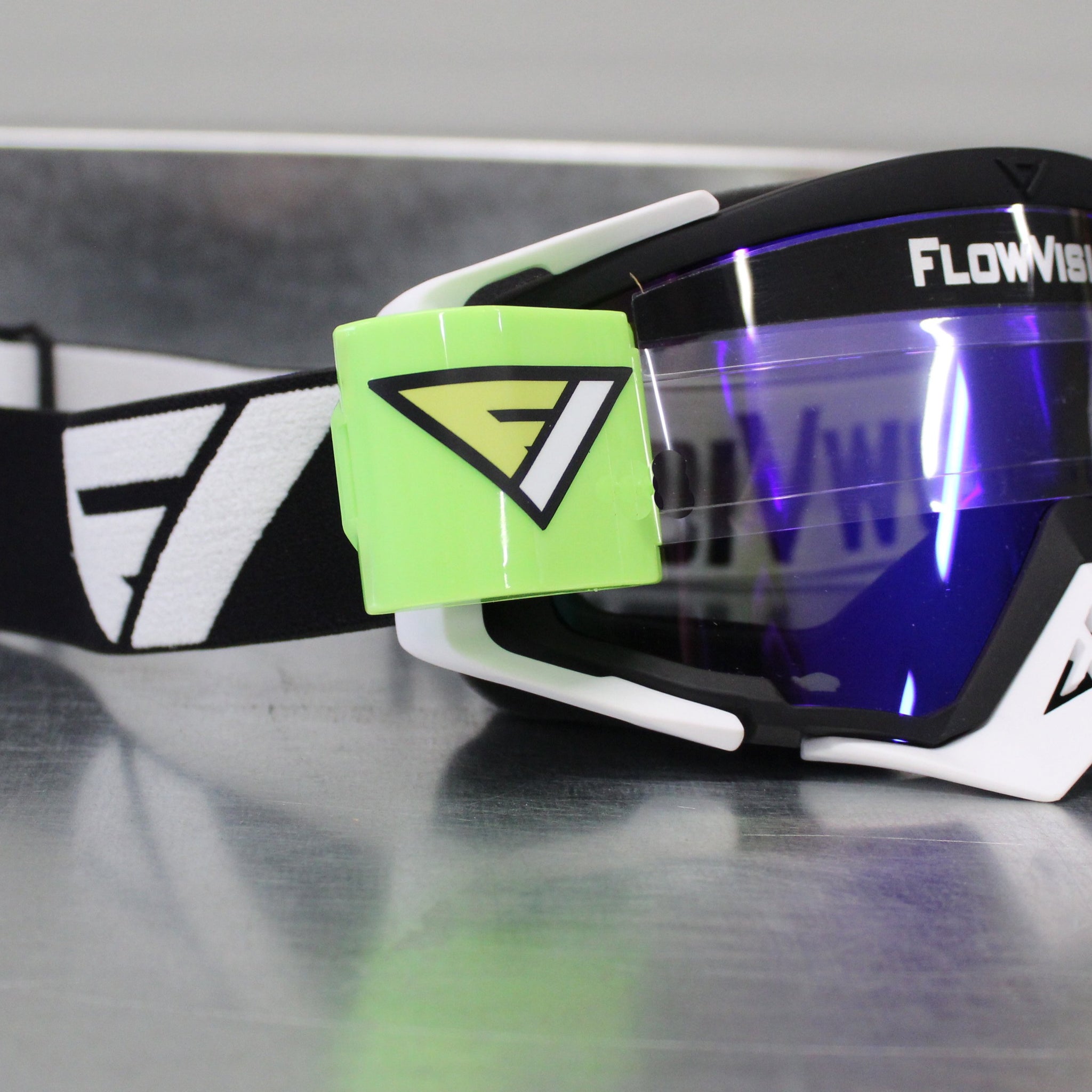FlowVision® Rythem/Section™ Film-Motocross System: Mirrored Blue