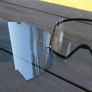 FlowVision® Rythem™ Motocross Lens: Blue Clear