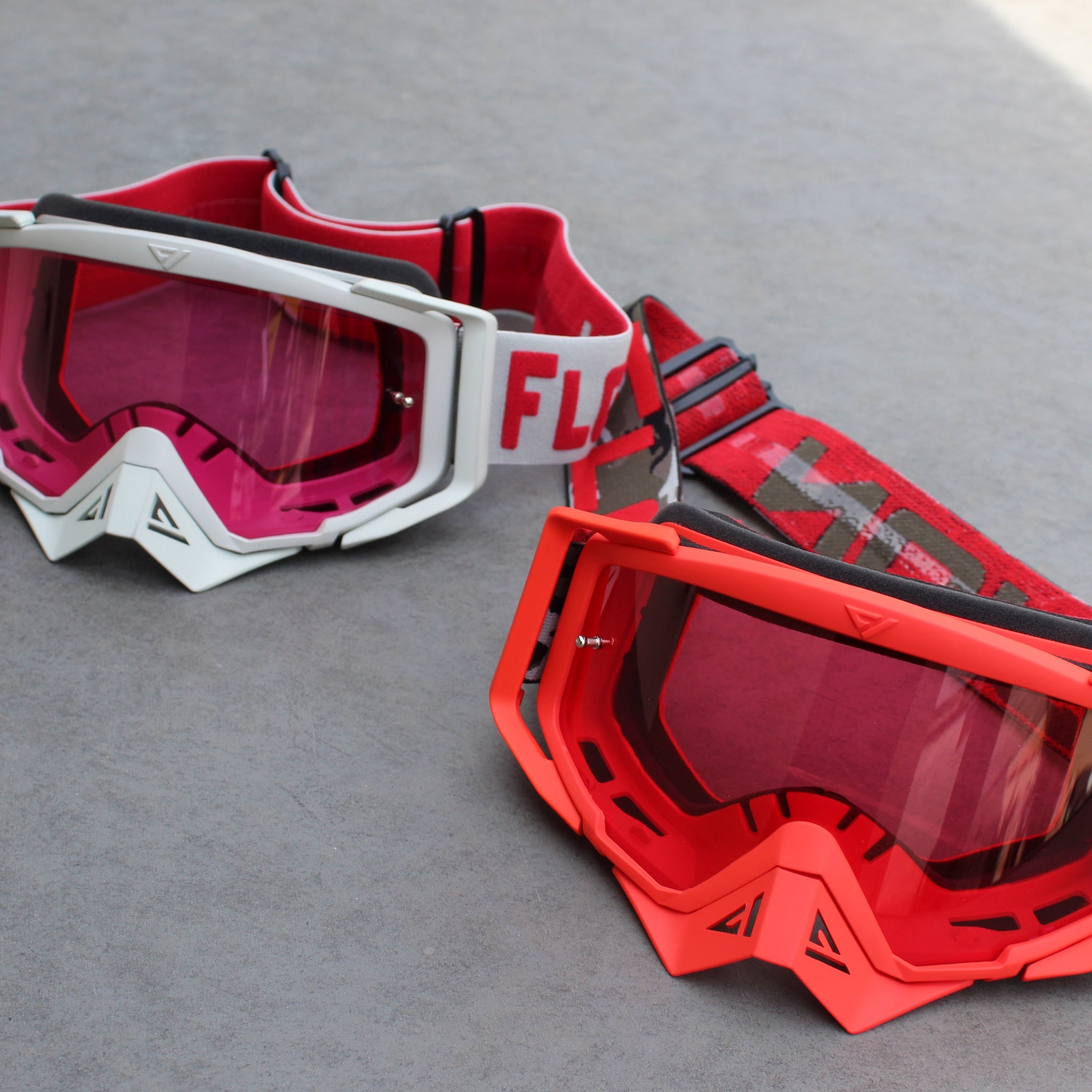FlowVision® Rythem/Section™ Motocross Lens: Red Clear