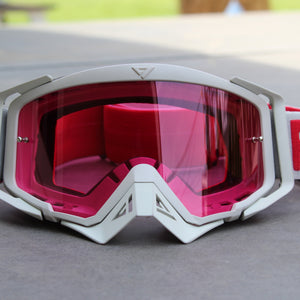 FlowVision® Rythem/Section™ Motocross Lens: Pink Clear