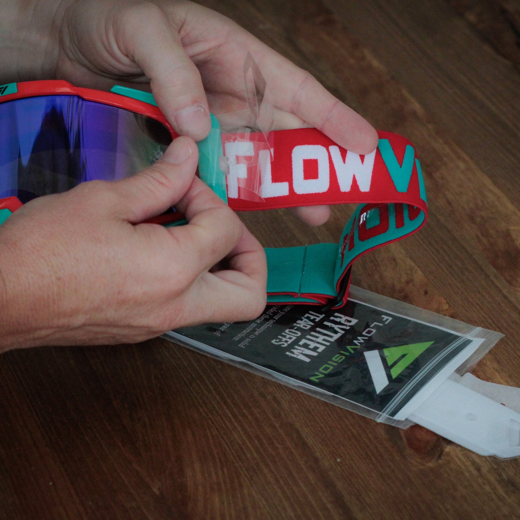 Flow Vision® Rythem/Section™ Motocross Goggle: Tear-Off's