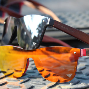 Flow Vision Rythem™ Sunglasses: Chrome