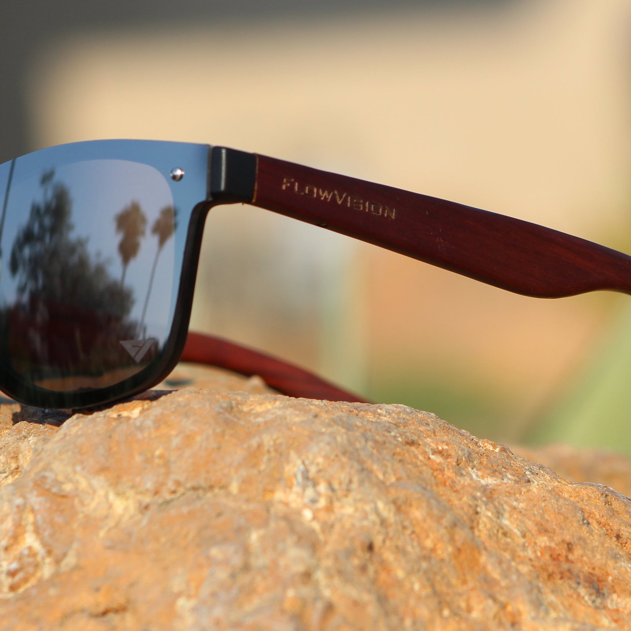Flow Vision Rythem™ Sunglasses: Chrome