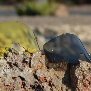 FlowVision® Rythem/Section™ Motocross Lens: Yellow Clear
