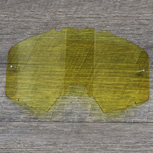 FlowVision® Rythem/Section™ Motocross Lens: Yellow Clear
