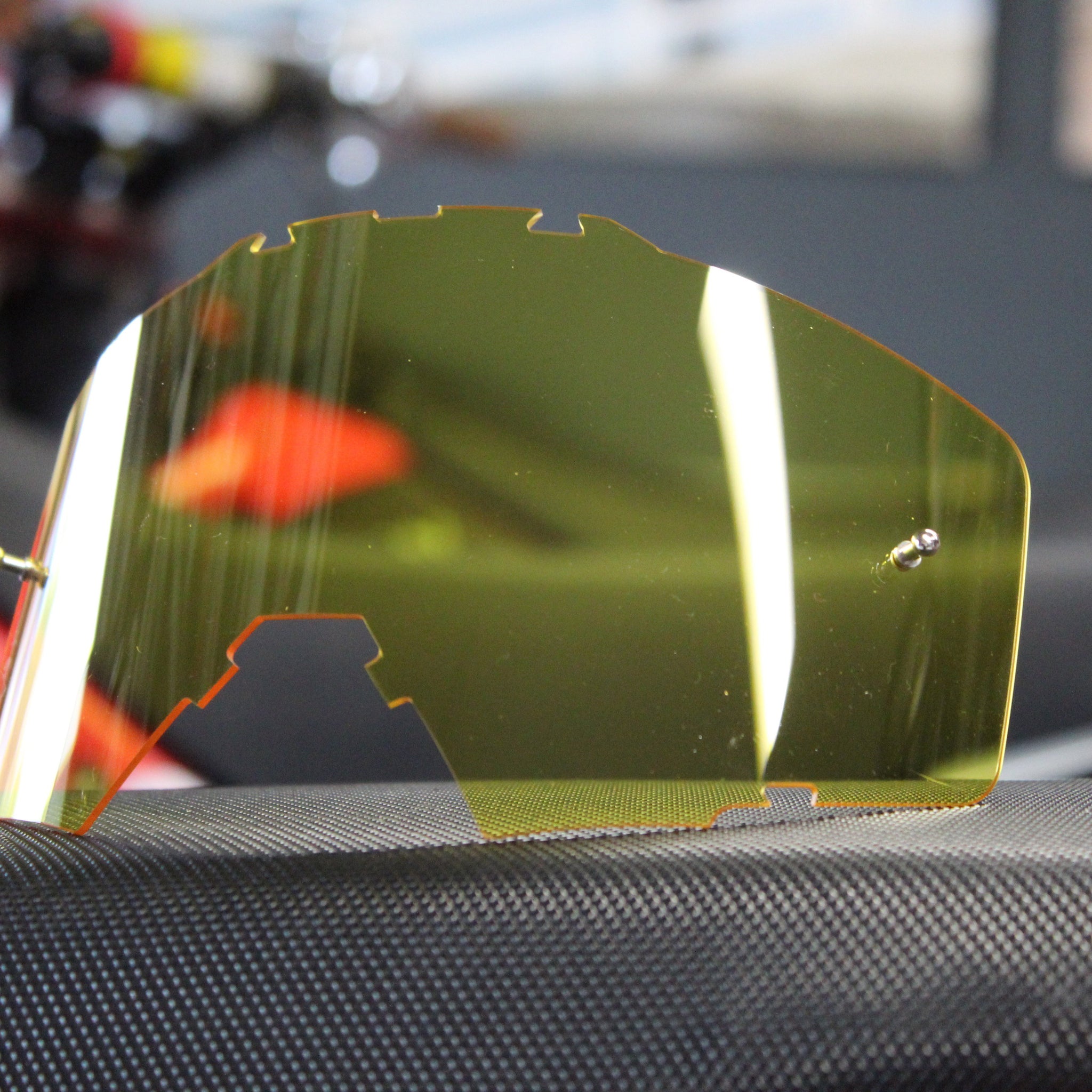 FlowVision® Rythem/Section™ Motocross Lens: Yellow Clear