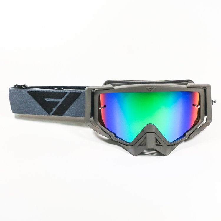 Flow Vision Rythem™ Motocross Goggle: Grey/Black